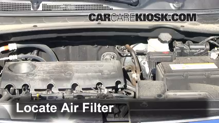 2012 Kia Sportage EX 2.4L 4 Cyl. Air Filter (Engine) Check